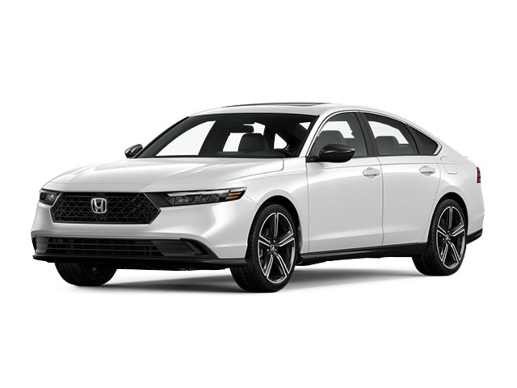 New 2024 Honda Accord Hybrid Sedan Sport Platinum White Pearl For Sale
